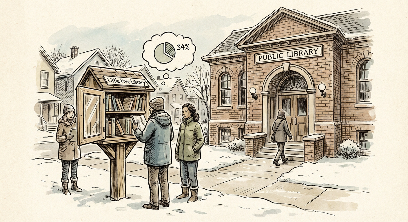 Illustration for When Libraries Disappeared, We Built Our Own: A Love Letter to the Accidental Revolution